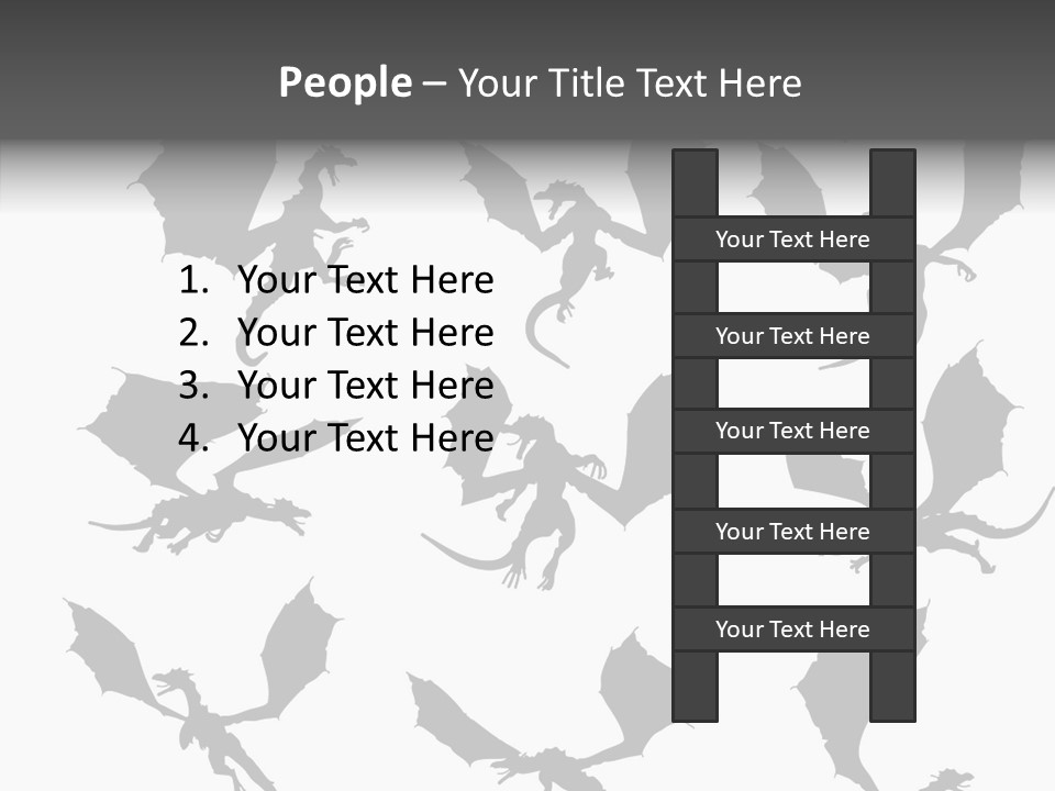 Human Writing Board PowerPoint Template
