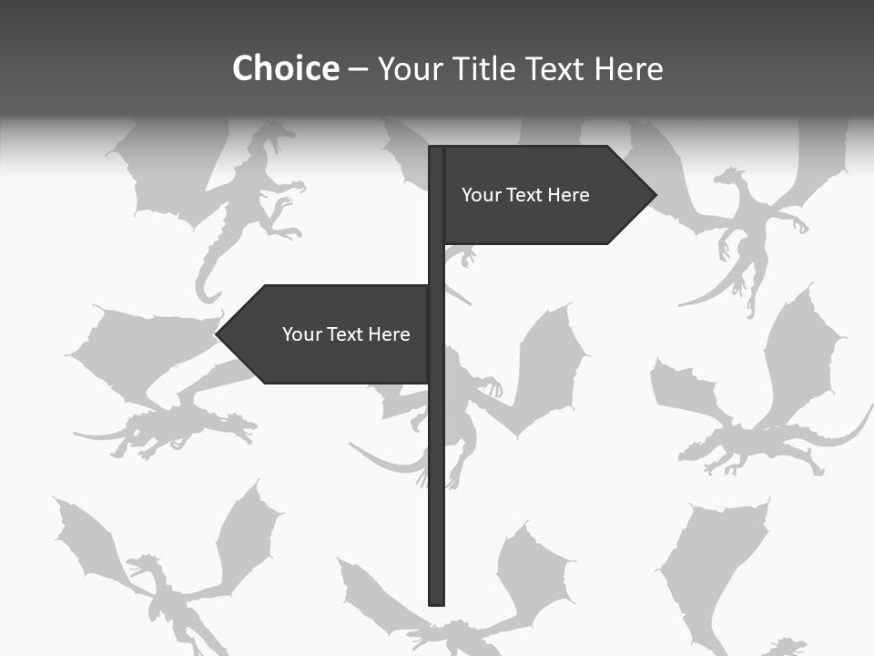 Human Writing Board PowerPoint Template
