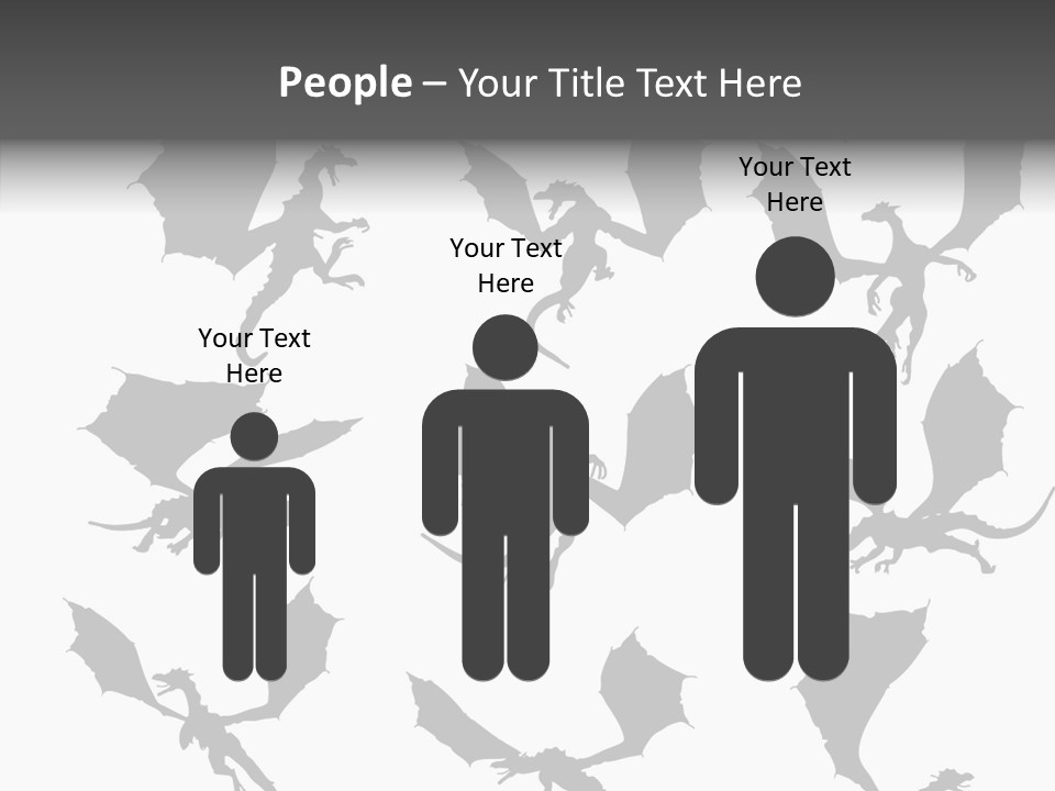 Human Writing Board PowerPoint Template