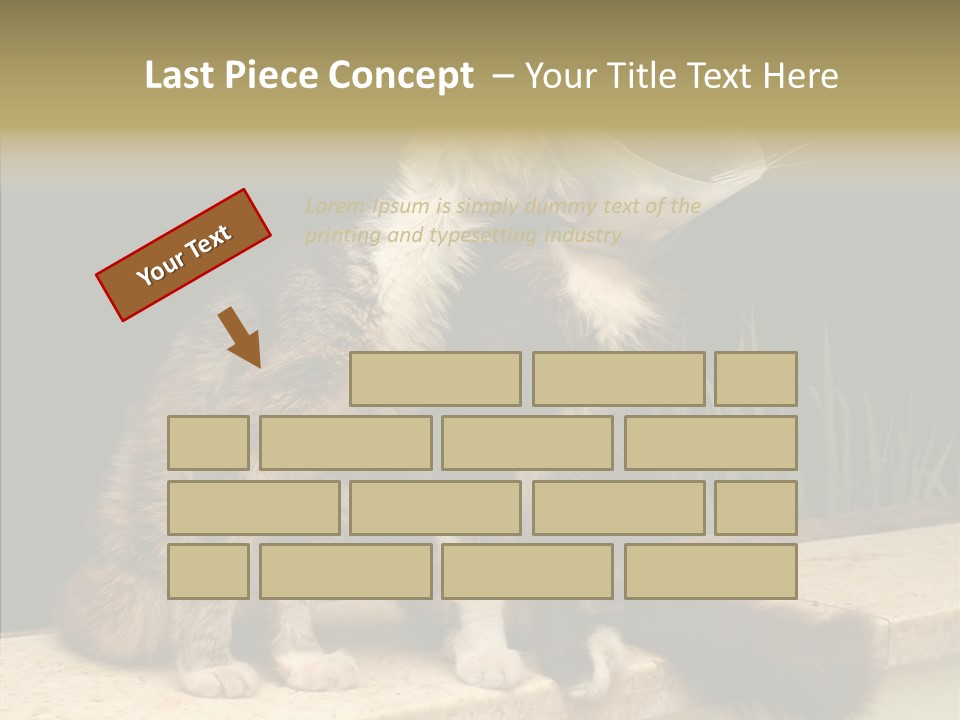 Cuddly Domestic Sick PowerPoint Template