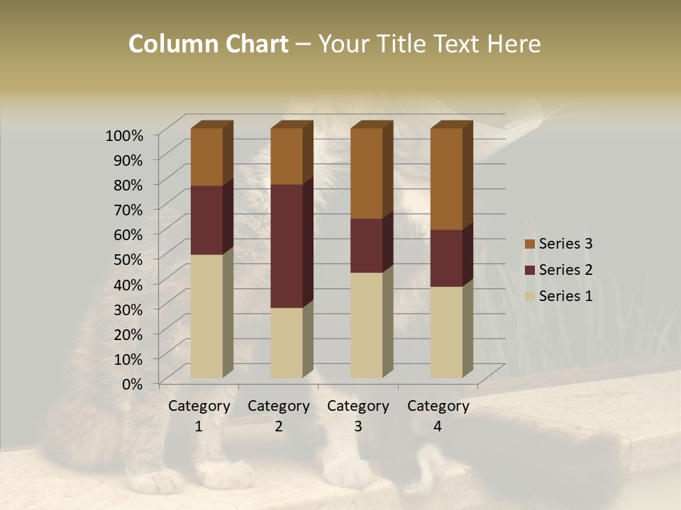 Cuddly Domestic Sick PowerPoint Template
