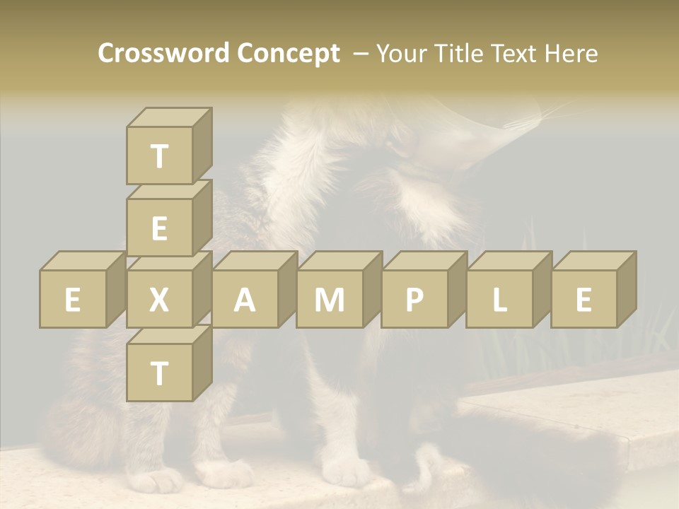 Cuddly Domestic Sick PowerPoint Template