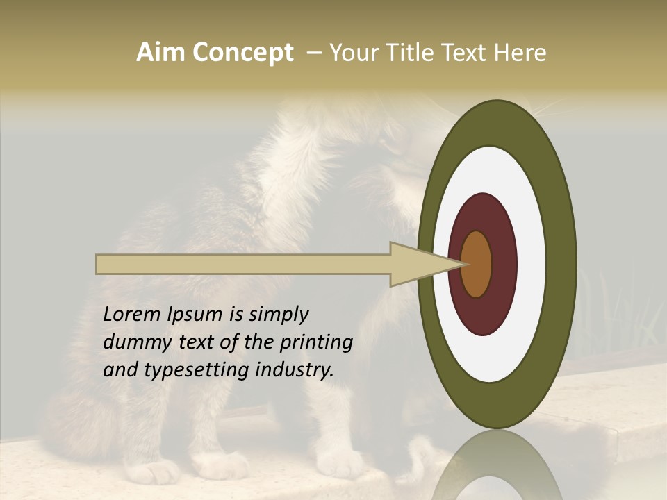 Cuddly Domestic Sick PowerPoint Template