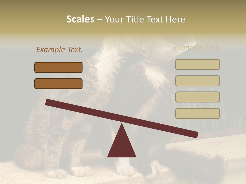 Cuddly Domestic Sick PowerPoint Template