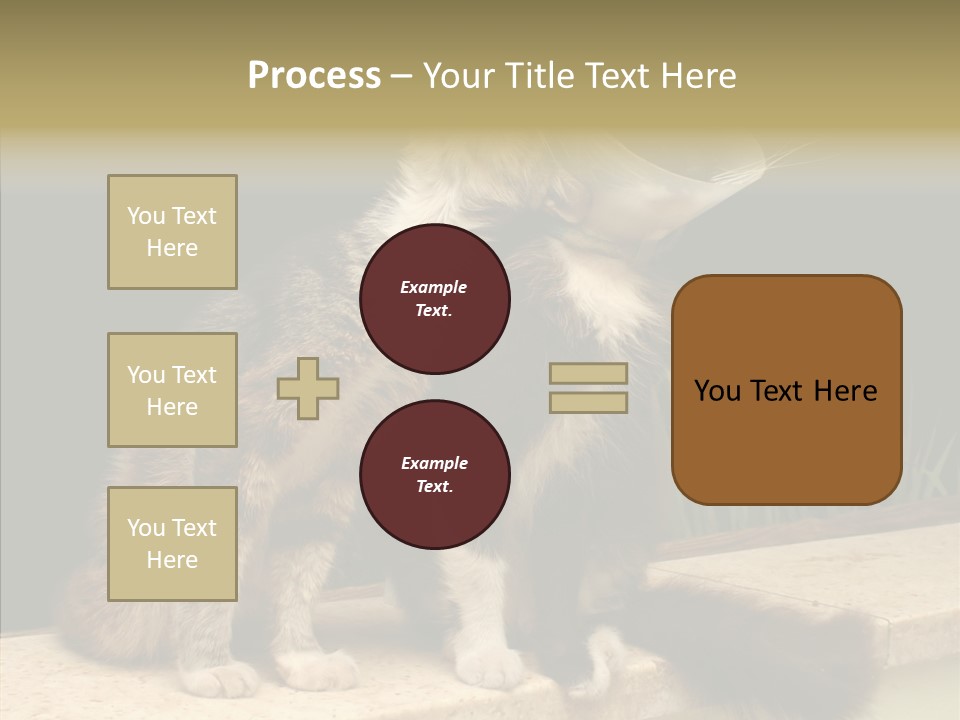 Cuddly Domestic Sick PowerPoint Template