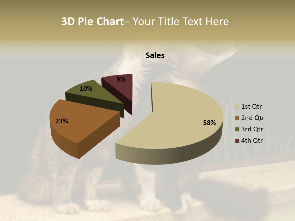 Cuddly Domestic Sick PowerPoint Template