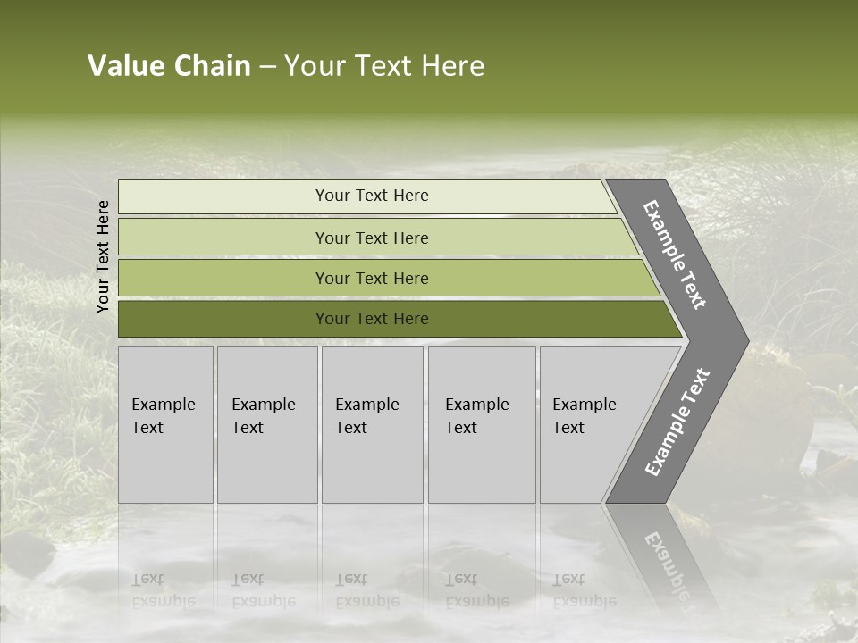 Grass Green Stones PowerPoint Template