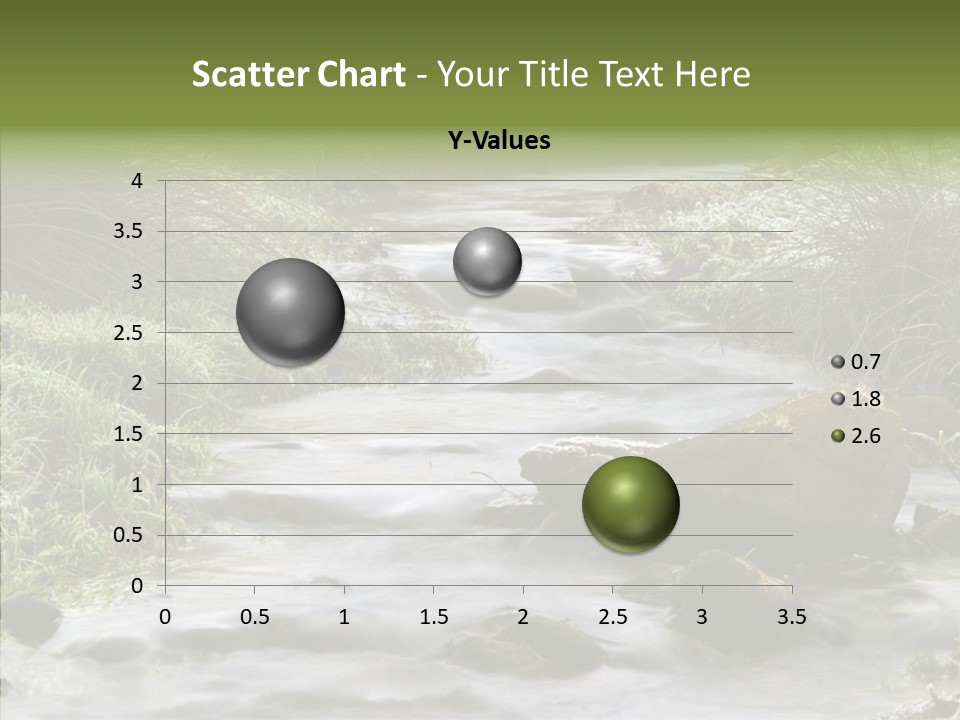 Grass Green Stones PowerPoint Template