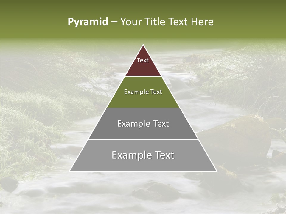 Grass Green Stones PowerPoint Template