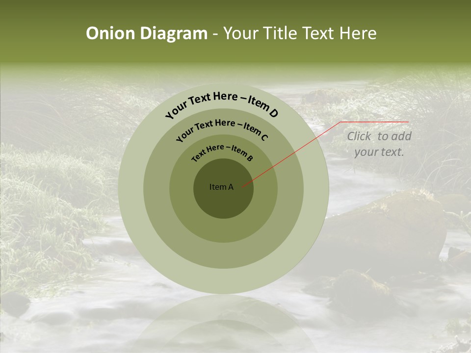 Grass Green Stones PowerPoint Template