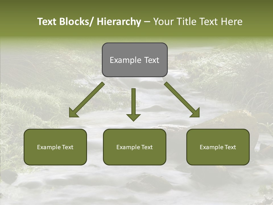Grass Green Stones PowerPoint Template