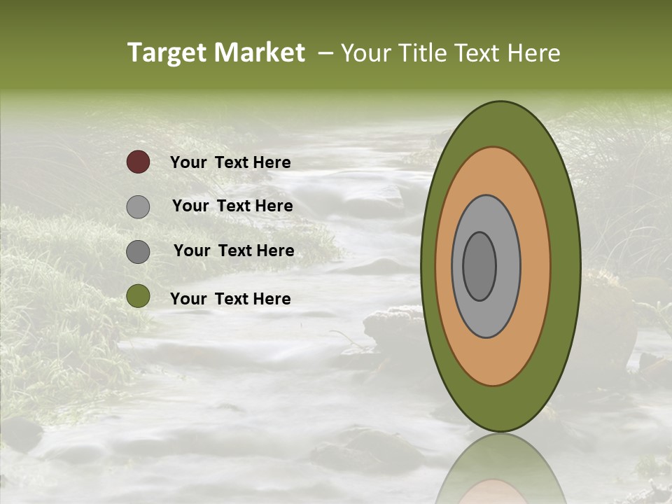 Grass Green Stones PowerPoint Template