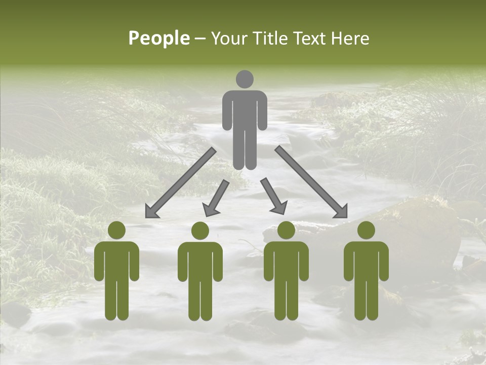 Grass Green Stones PowerPoint Template