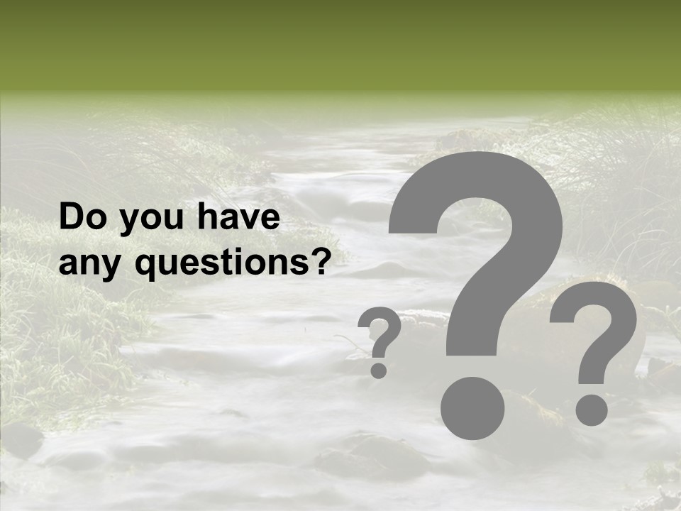 Grass Green Stones PowerPoint Template