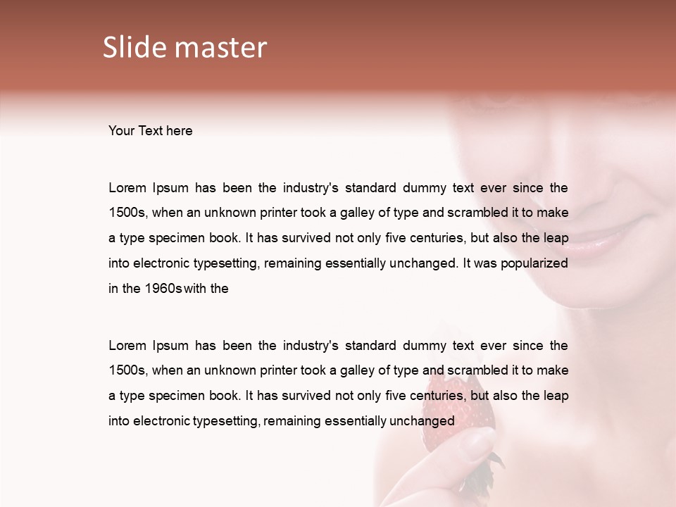 Summer Style Desire PowerPoint Template
