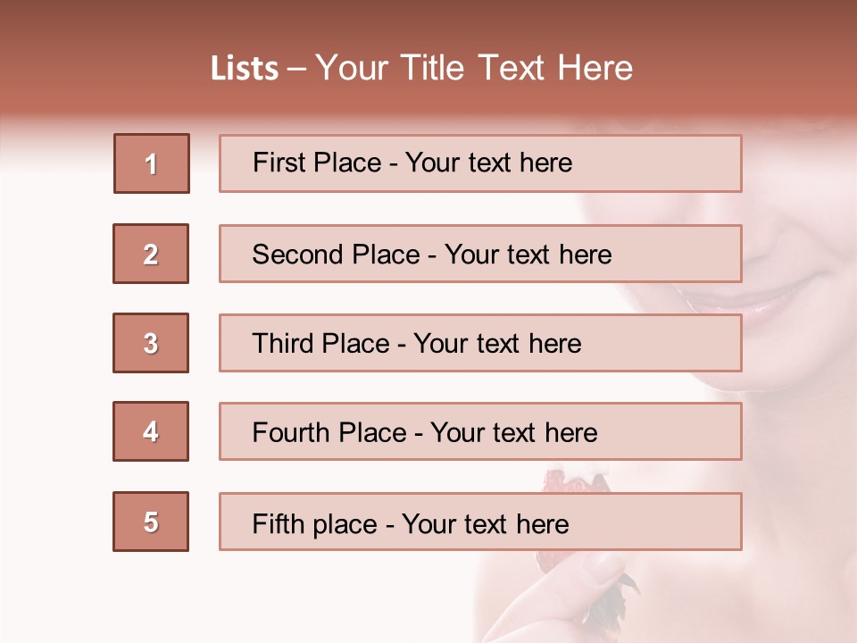 Summer Style Desire PowerPoint Template
