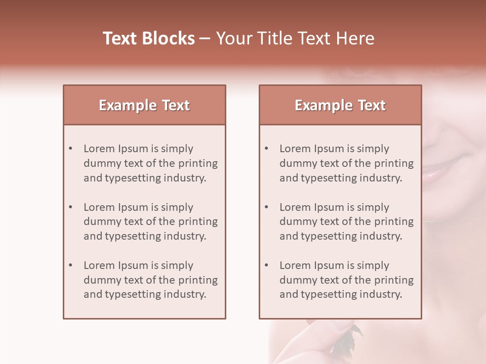 Summer Style Desire PowerPoint Template