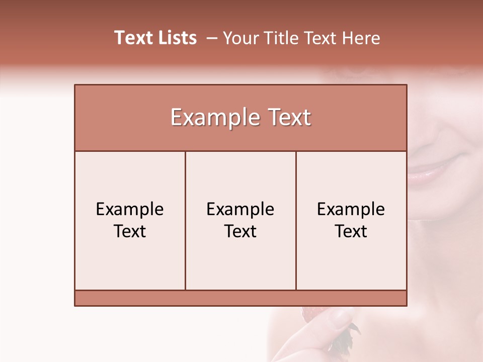 Summer Style Desire PowerPoint Template