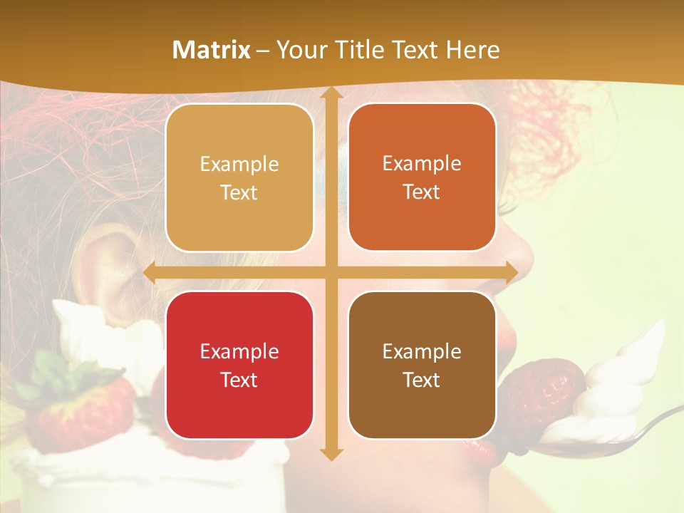 Fruit Berry Smile PowerPoint Template