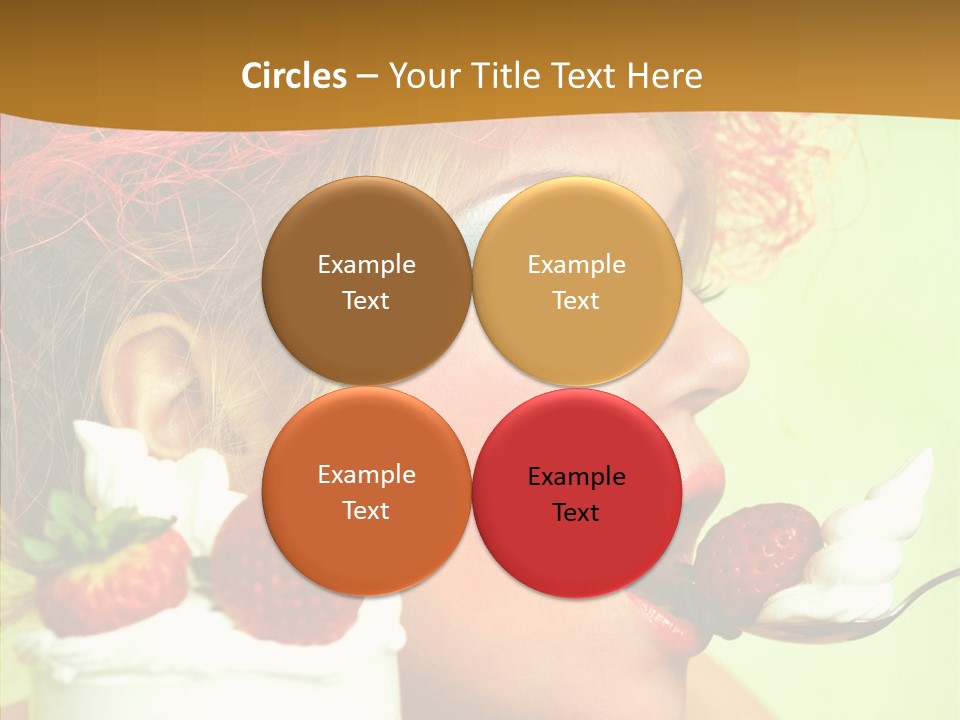 Fruit Berry Smile PowerPoint Template