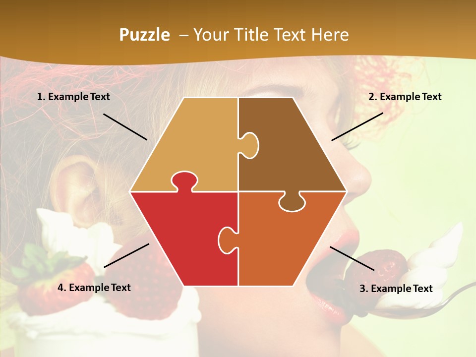 Fruit Berry Smile PowerPoint Template