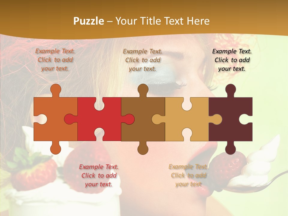 Fruit Berry Smile PowerPoint Template