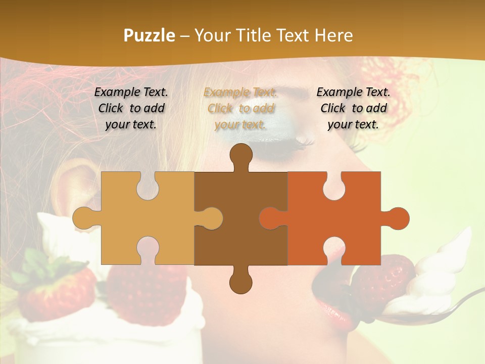 Fruit Berry Smile PowerPoint Template