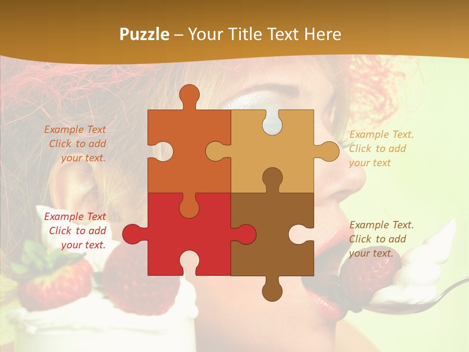 Fruit Berry Smile PowerPoint Template