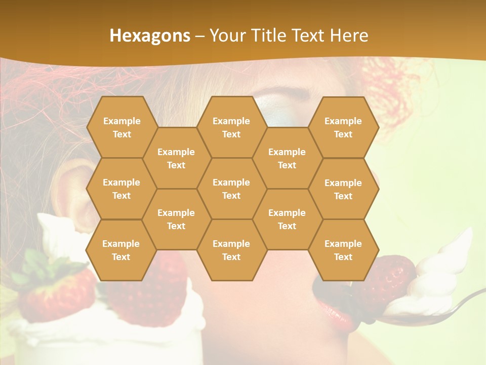 Fruit Berry Smile PowerPoint Template