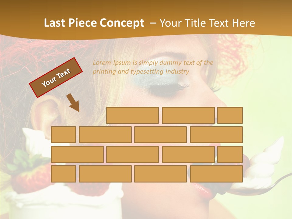 Fruit Berry Smile PowerPoint Template