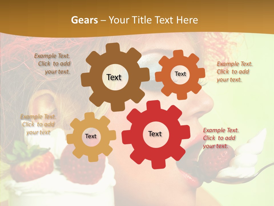 Fruit Berry Smile PowerPoint Template