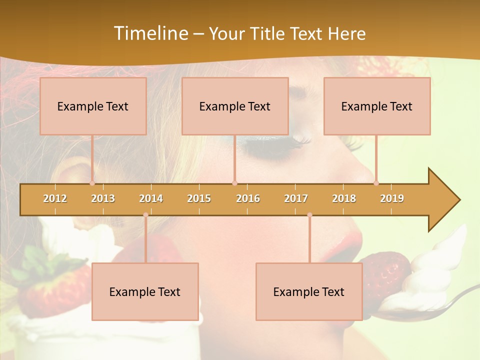 Fruit Berry Smile PowerPoint Template
