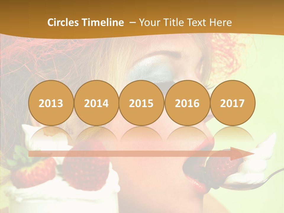 Fruit Berry Smile PowerPoint Template