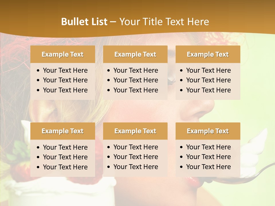 Fruit Berry Smile PowerPoint Template