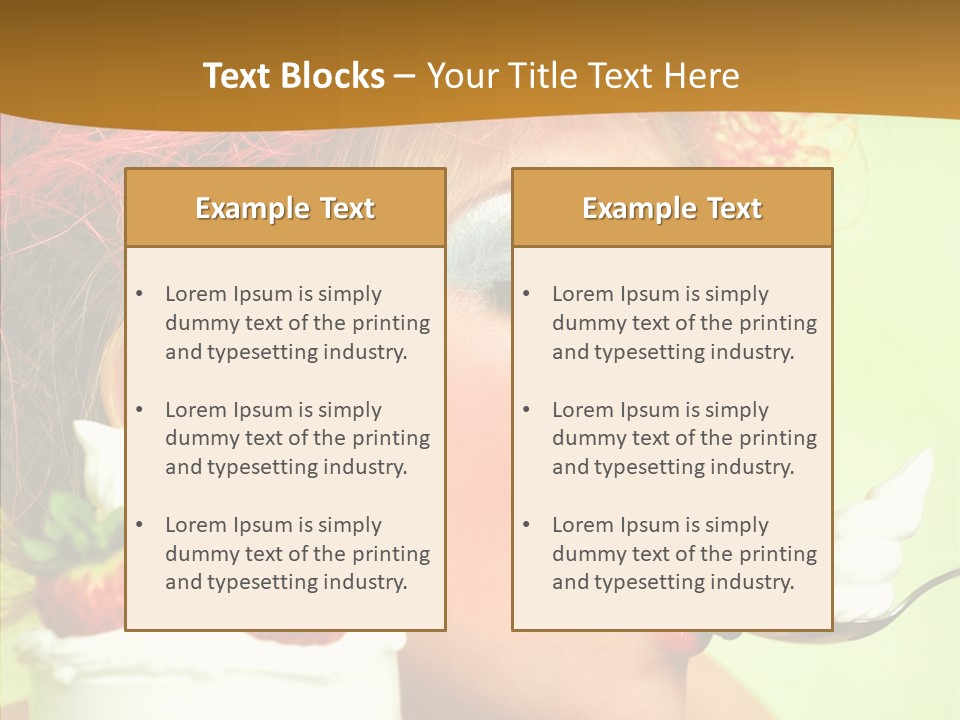 Fruit Berry Smile PowerPoint Template