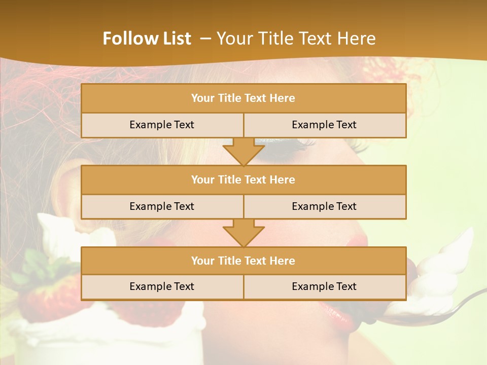 Fruit Berry Smile PowerPoint Template