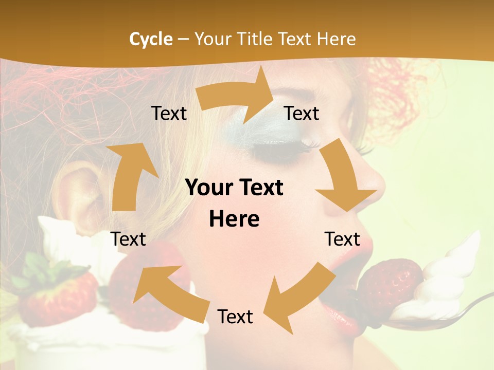 Fruit Berry Smile PowerPoint Template