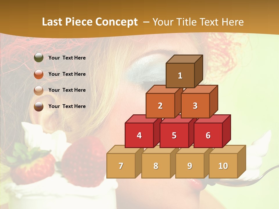 Fruit Berry Smile PowerPoint Template