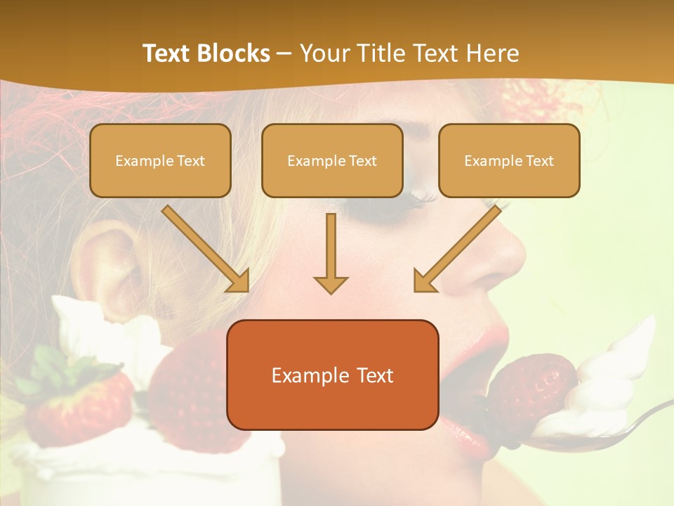Fruit Berry Smile PowerPoint Template