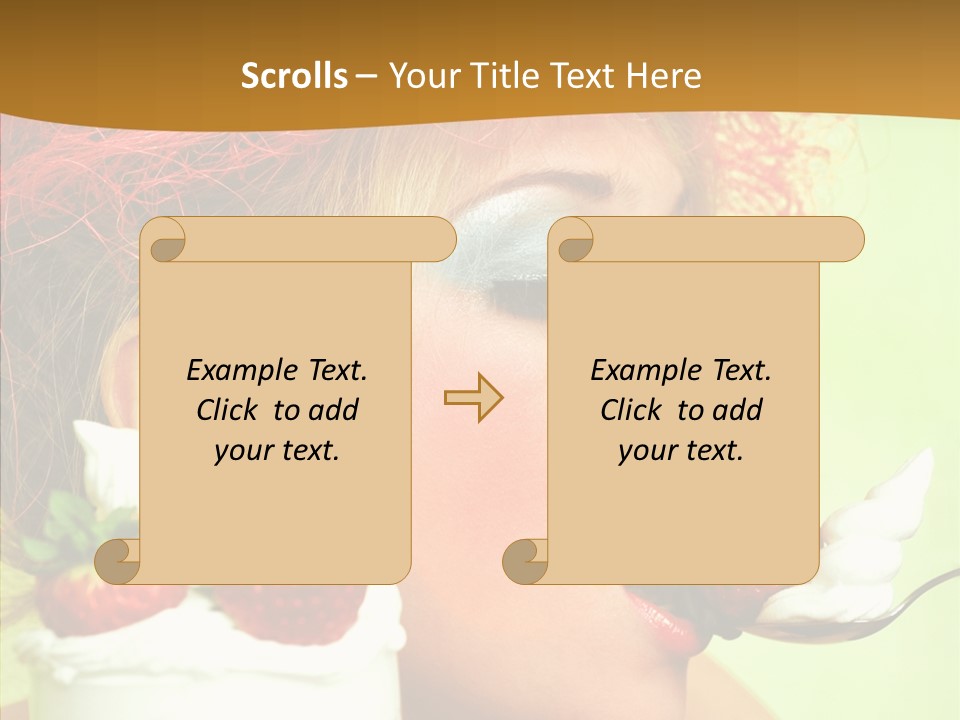 Fruit Berry Smile PowerPoint Template