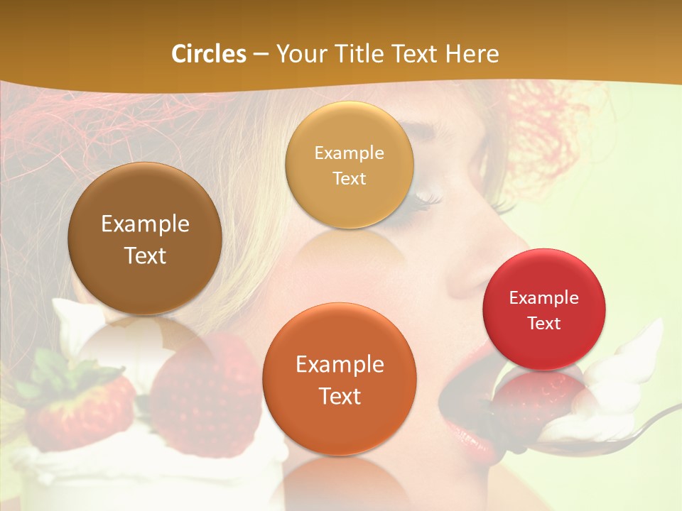 Fruit Berry Smile PowerPoint Template