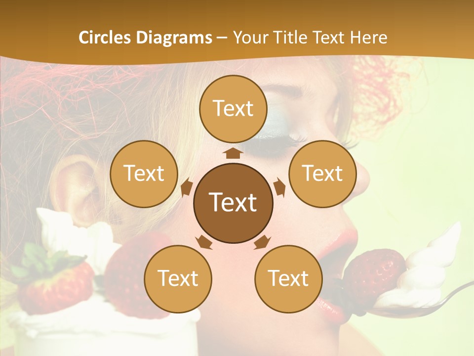 Fruit Berry Smile PowerPoint Template