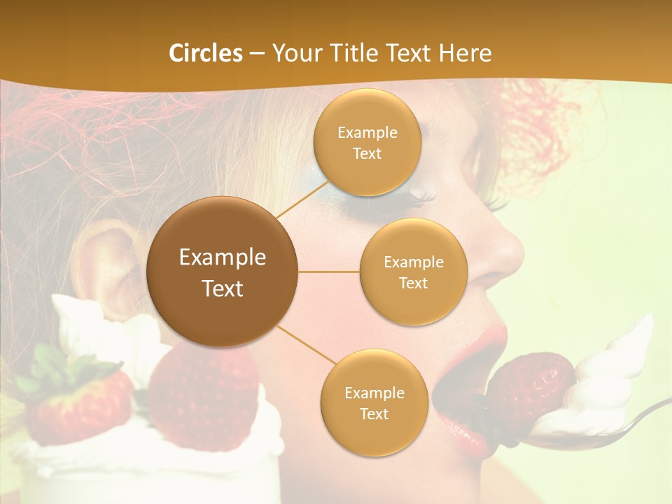 Fruit Berry Smile PowerPoint Template