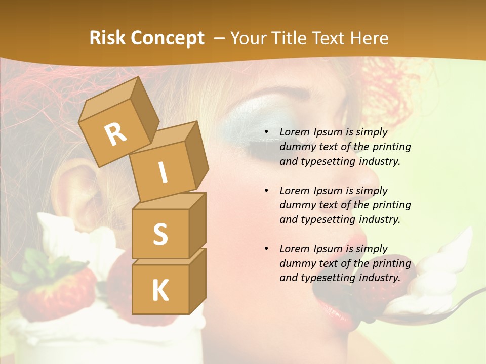 Fruit Berry Smile PowerPoint Template