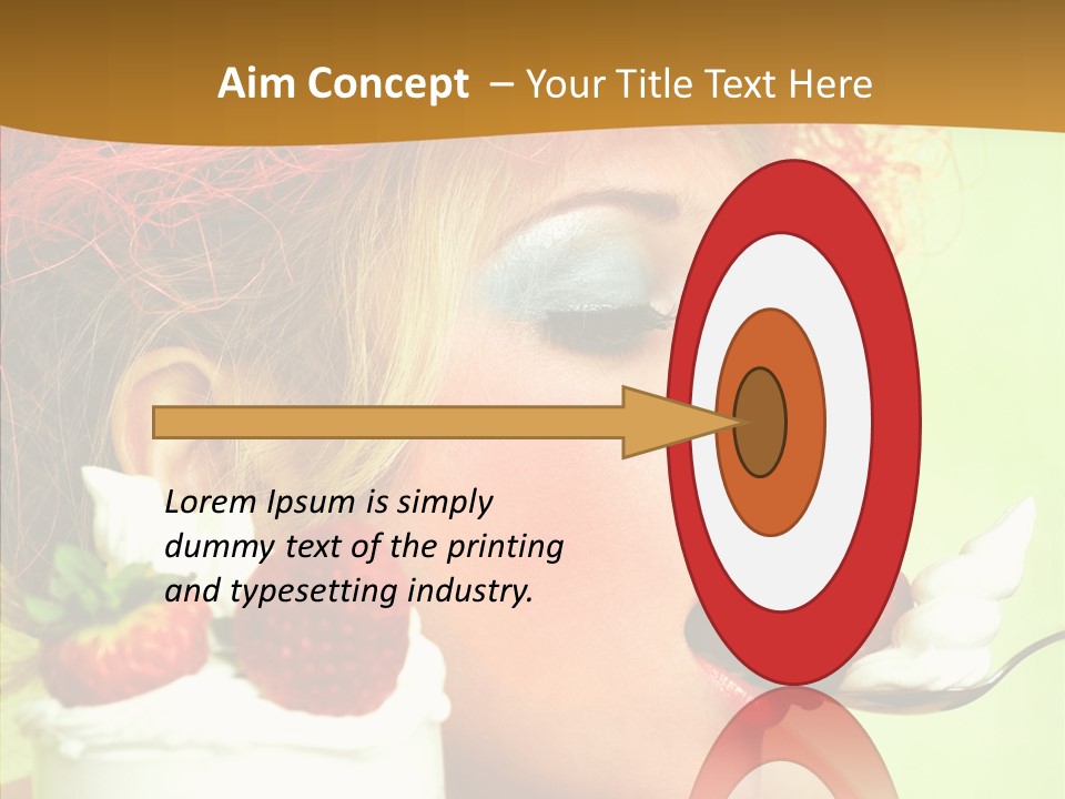 Fruit Berry Smile PowerPoint Template