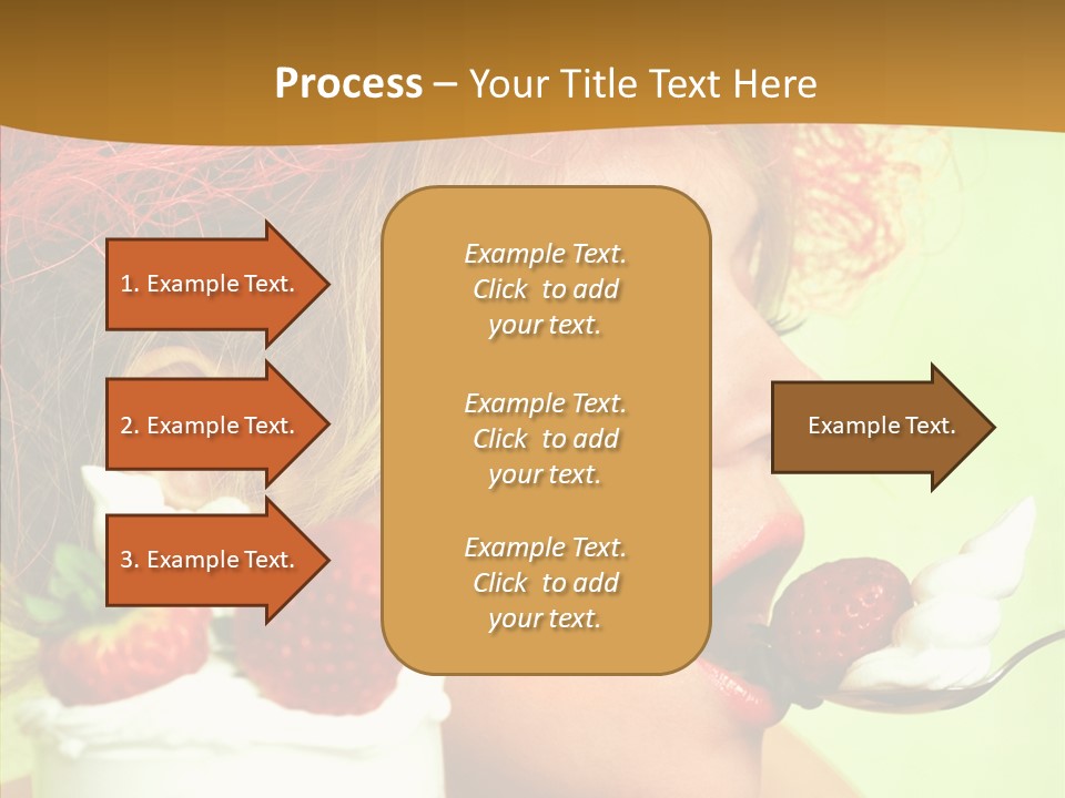 Fruit Berry Smile PowerPoint Template