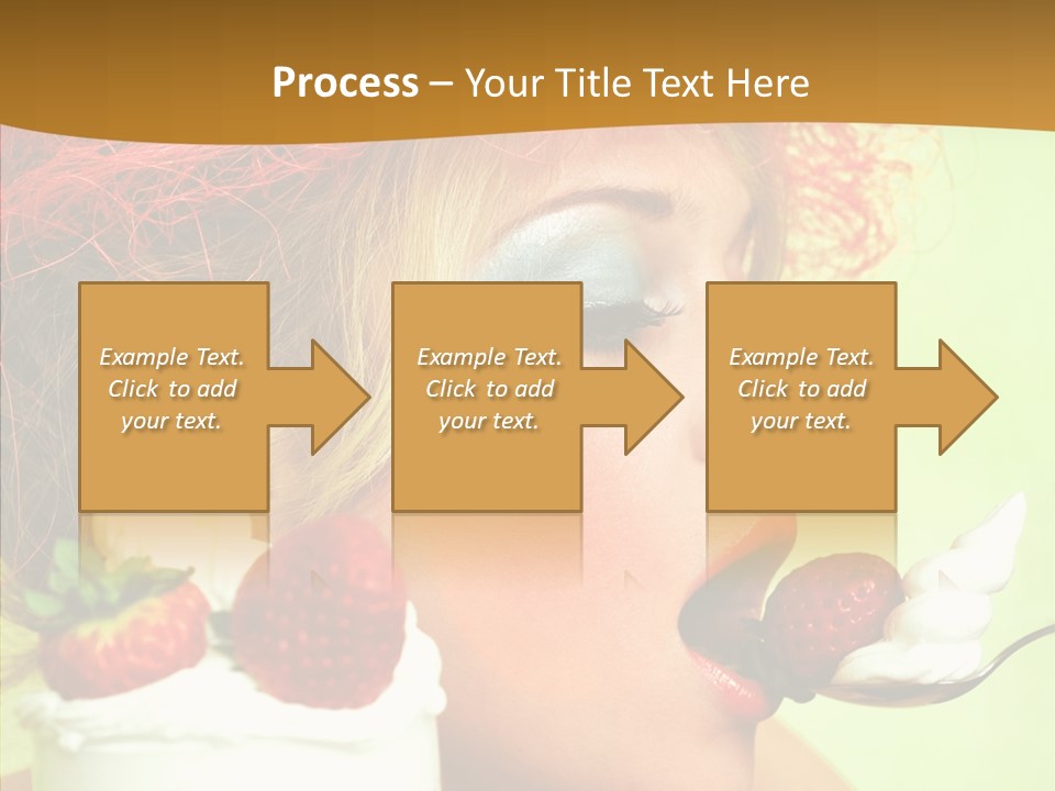 Fruit Berry Smile PowerPoint Template