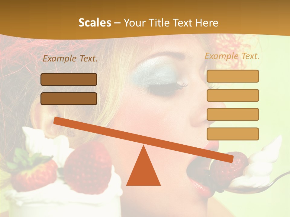 Fruit Berry Smile PowerPoint Template