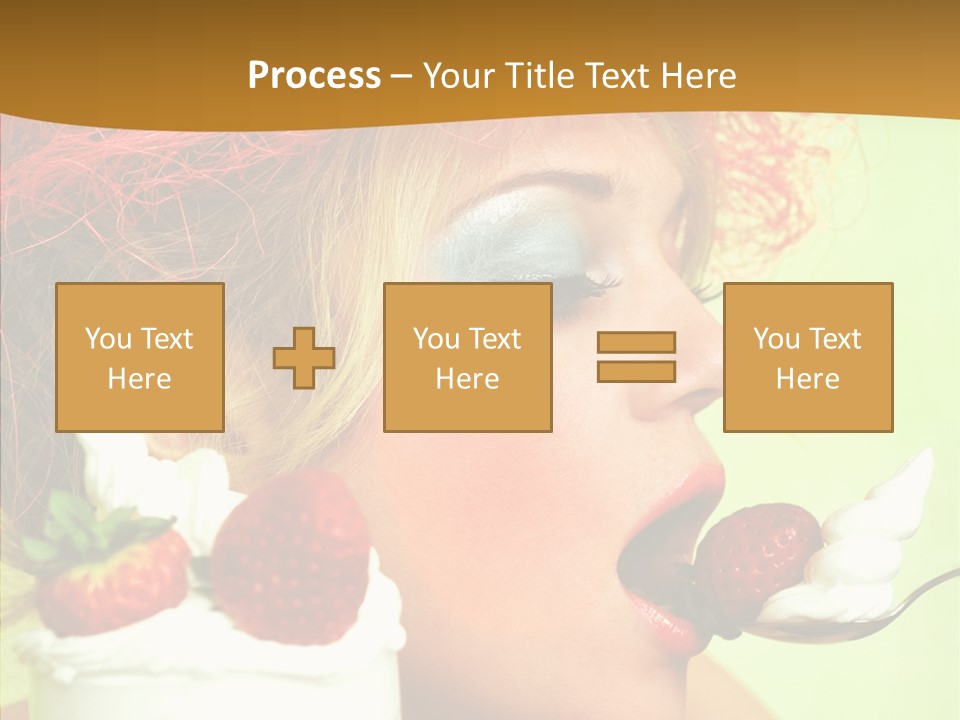 Fruit Berry Smile PowerPoint Template