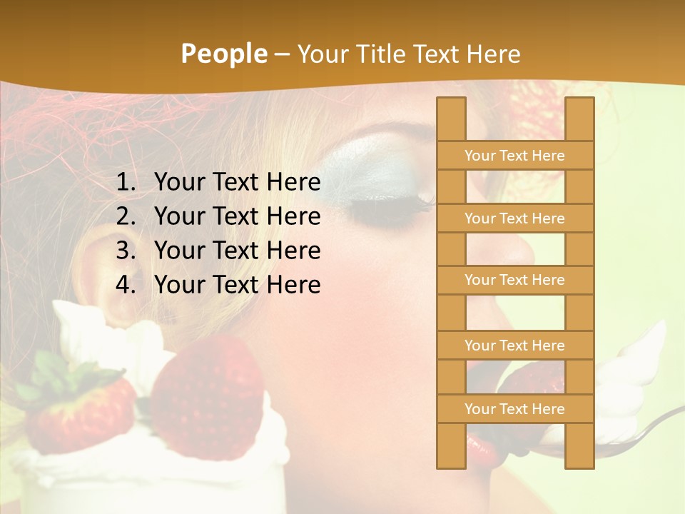 Fruit Berry Smile PowerPoint Template